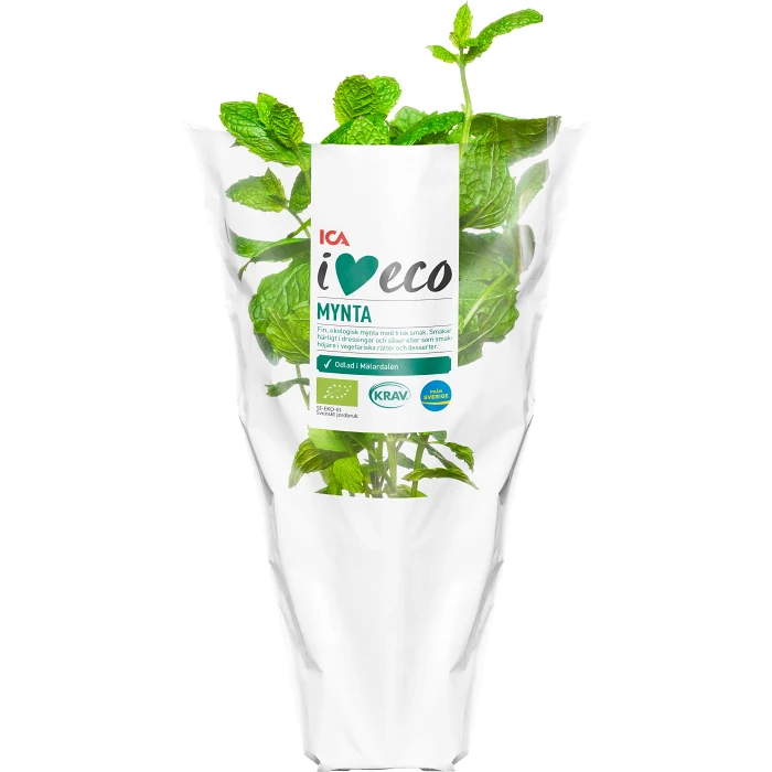 Mynta Ekologisk 1-p KRAV Klass 1 ICA I love eco