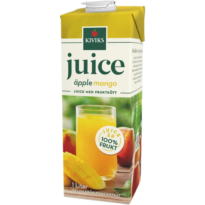 Fruktdryck Äpple Mango 1l Kiviks