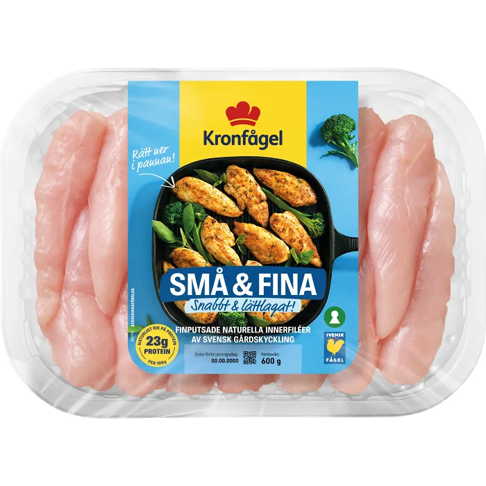 Kycklinginnerfilé Färsk Små & Fina 600g Kronfågel