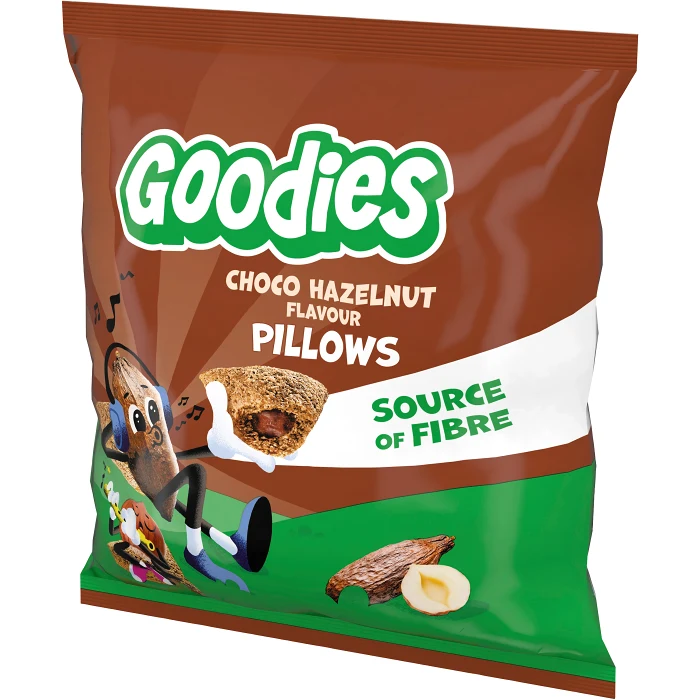 Barnsnacks Choco & hazelnut pillow 3år 20g Goodies
