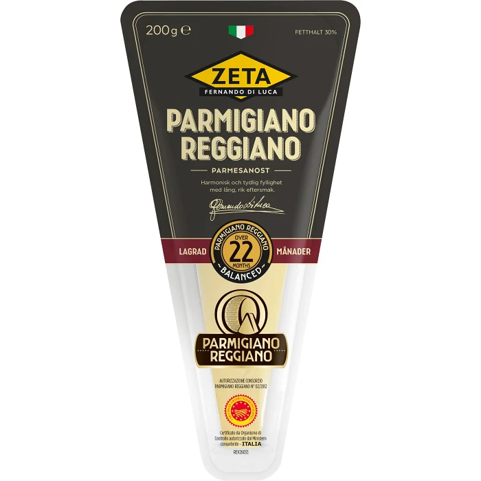 Parmesan Parmigiano reggiano lagrad 200g Zeta