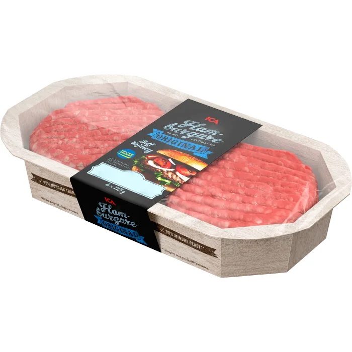 Hamburgare Original 4-p 452g ICA