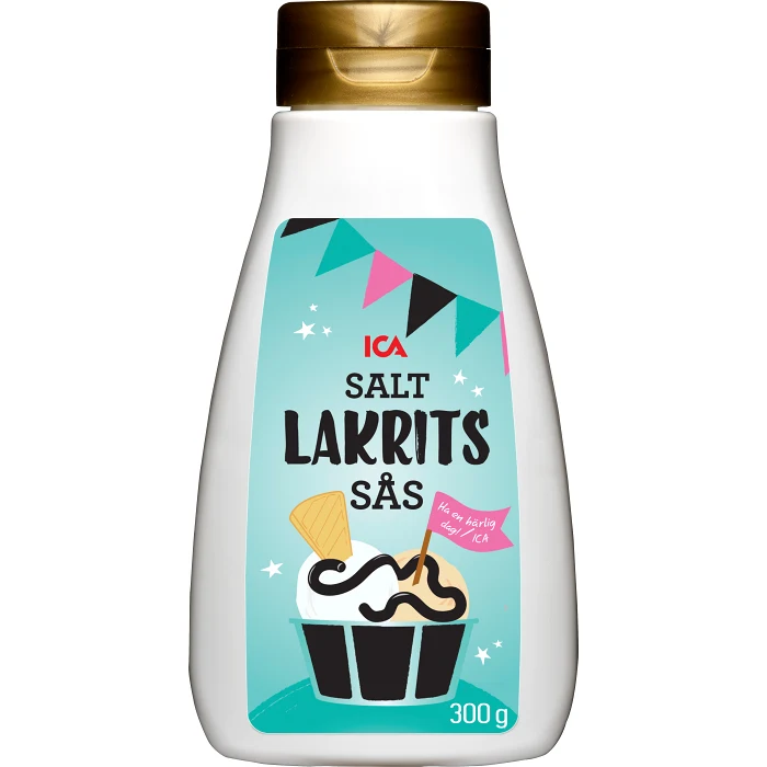 Saltlakritssås 300g ICA