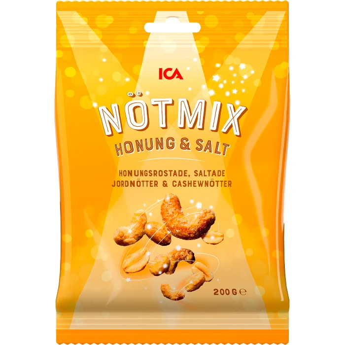 Nötmix Honung & Salt 200g ICA