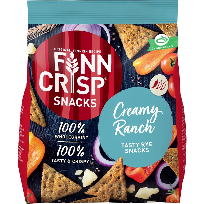 Rågknäcke Creamy Ranch 150g Finn Crisp