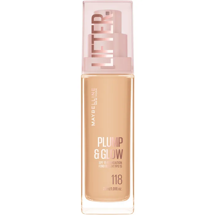 Foundation Lifter Plump & Glow 118 30 Milliliter Maybelline