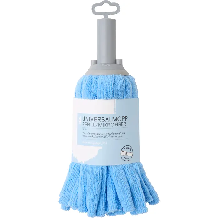 Mopprefill Universal Mikrofiber Klick-in fäste ICA