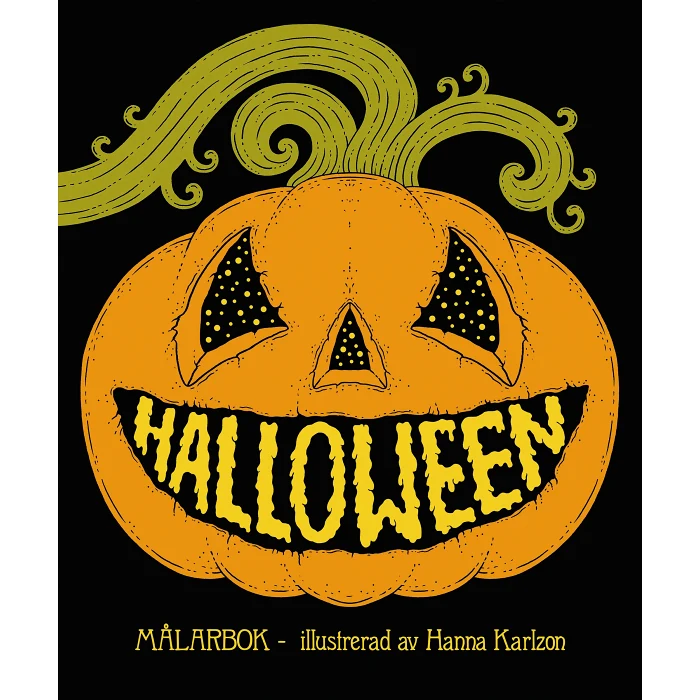 Halloween : målarbok av Hanna Karlzon