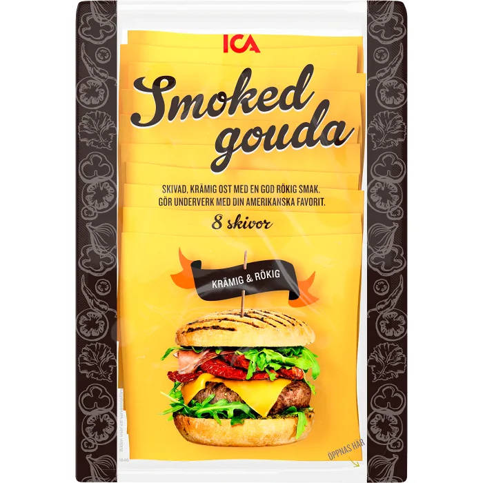 Hamburgerost Smoked 160g ICA