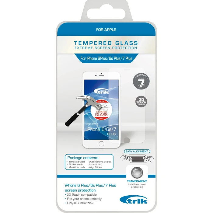 Skärmskydd iPhone 6+/6S+/7+ 3D Touch Trik