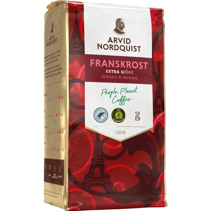 Bryggkaffe Franskrost 500g Arvid Nordquist Classic