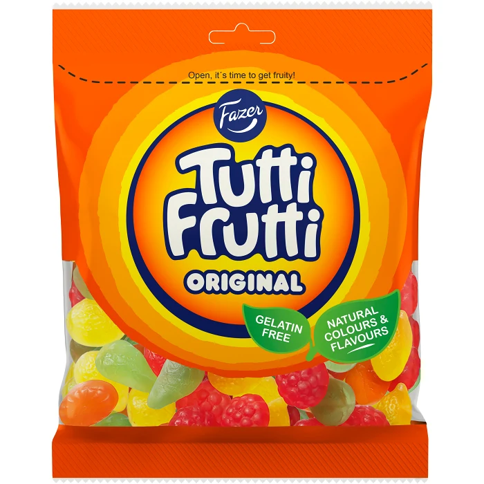 Godis Tutti frutti Original 180g Fazer