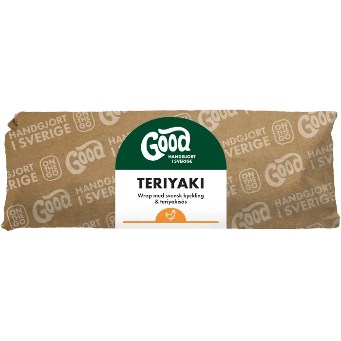 Wrap Chicken Teriyaki 255g GOOD