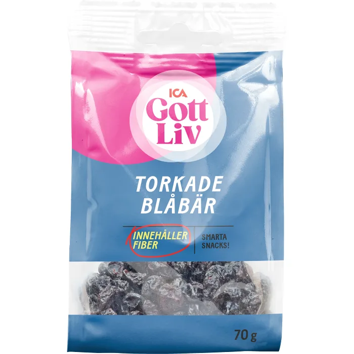 Blåbär 70g ICA gott liv
