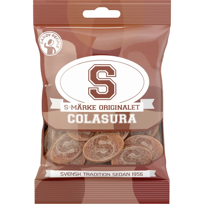Gelegodis S-Märke Colasura 80g Candypeole