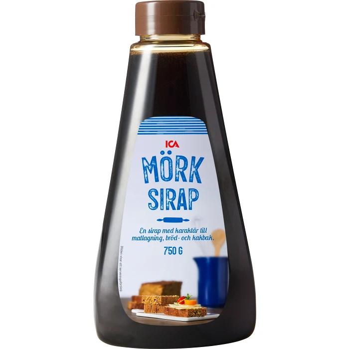 Mörk sirap 750g ICA