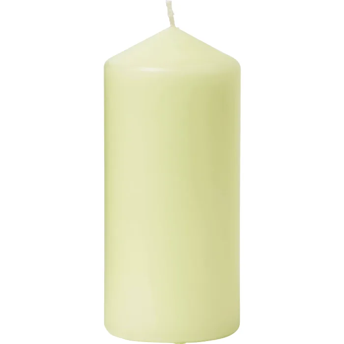 Blockljus Ljusgrön 15cm ICA