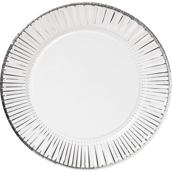 Tallrik Silver 26cm 8-p ICA