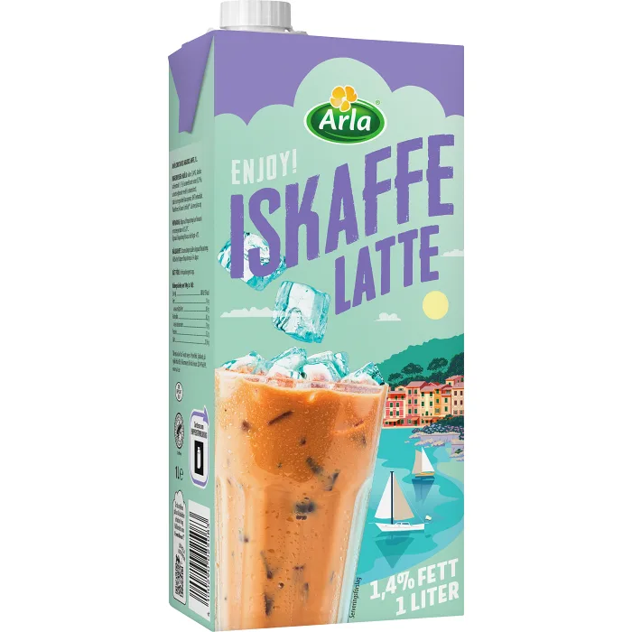 Iskaffe Latte 1l Arla®