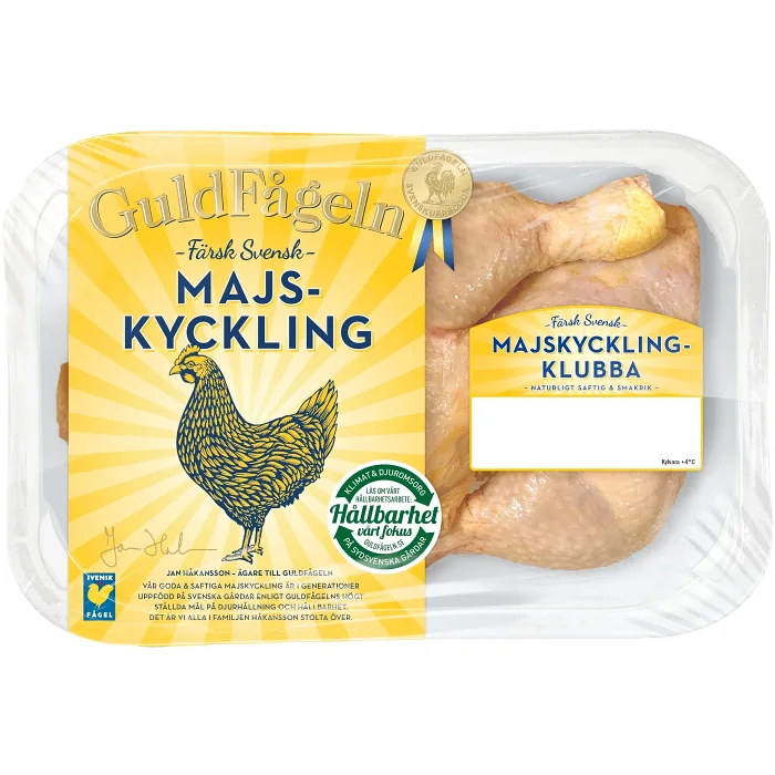 Majskycklingklubba Färsk ca 900g Guldfågeln