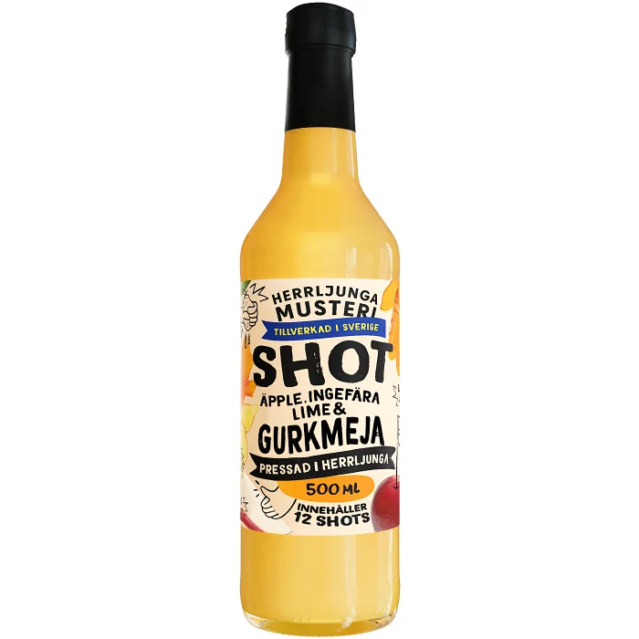 Ingefära & Gurkmeja Shot 50cl Herrljunga