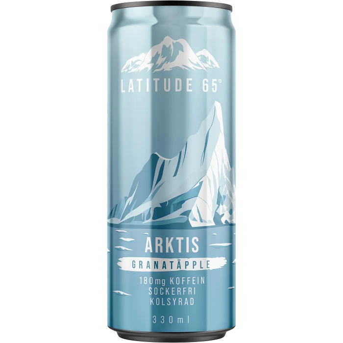 Energidryck Arktis Granatäpple 33cl Latitude 65
