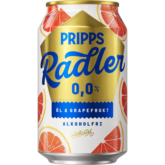 Öl Radler & Grapefrukt A.fri 33cl Pripps