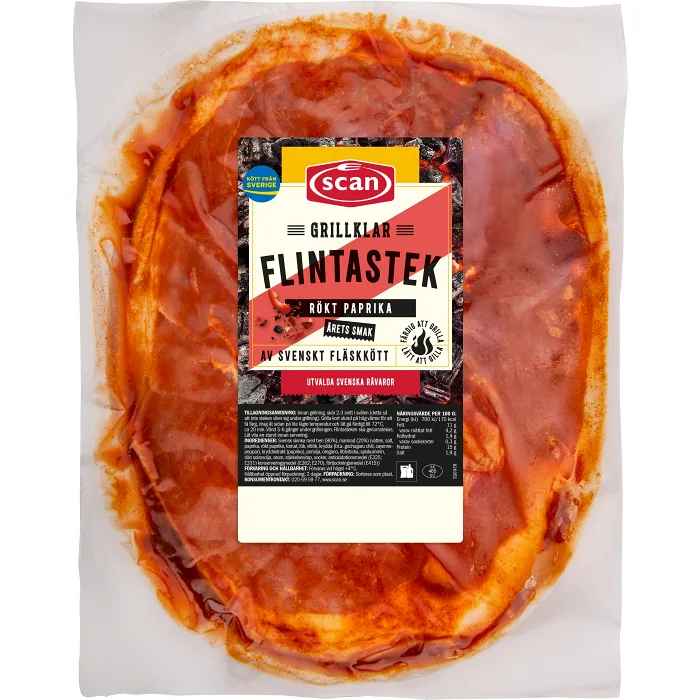Flintastek Färsk Årets smak ca 990g Scan