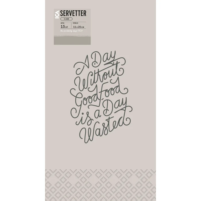 Servett 20cm Good 15-p ICA