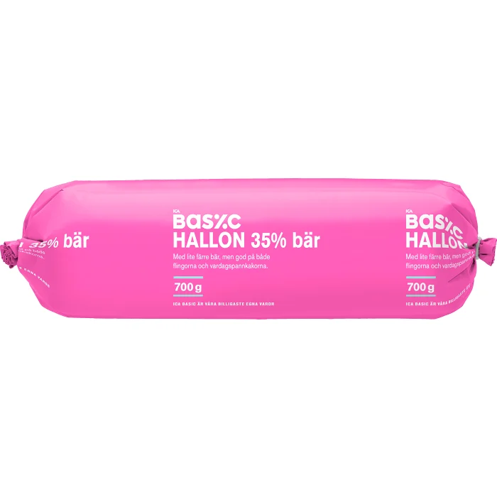 Hallon 35% bär refill 700g ICA Basic