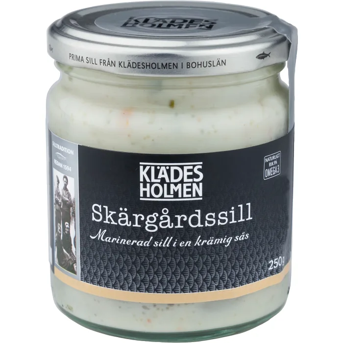 Skärgårdssill 250g Klädesholmen
