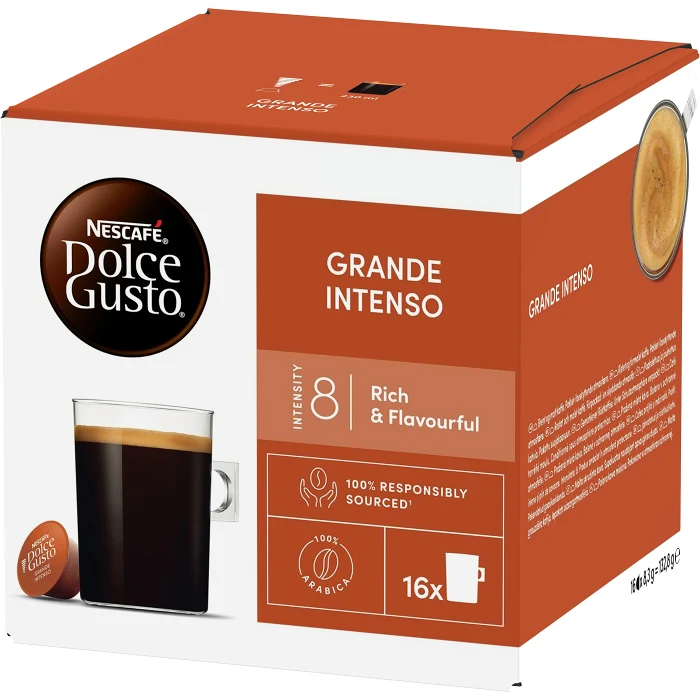 Kaffekapslar Grande Intenso 16p Dolce Gusto