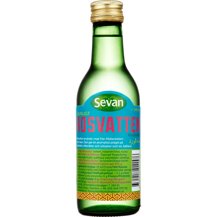 Rosvatten 245ml Sevan