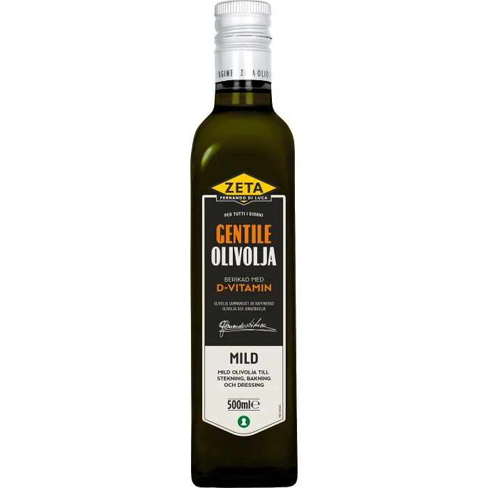 Olivolja Gentile D-vitamin 500ml Zeta