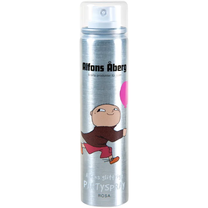 Partyspray glitter 80ml Alfons Åberg