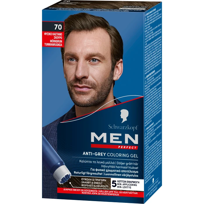 Hårfärg 70 Mörkbrun Men Perfect 1-p Schwartzkopf