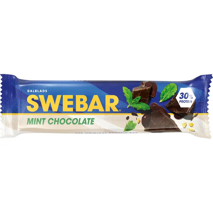 Proteinbar Swebar Mint chocolate 55g Dalblads