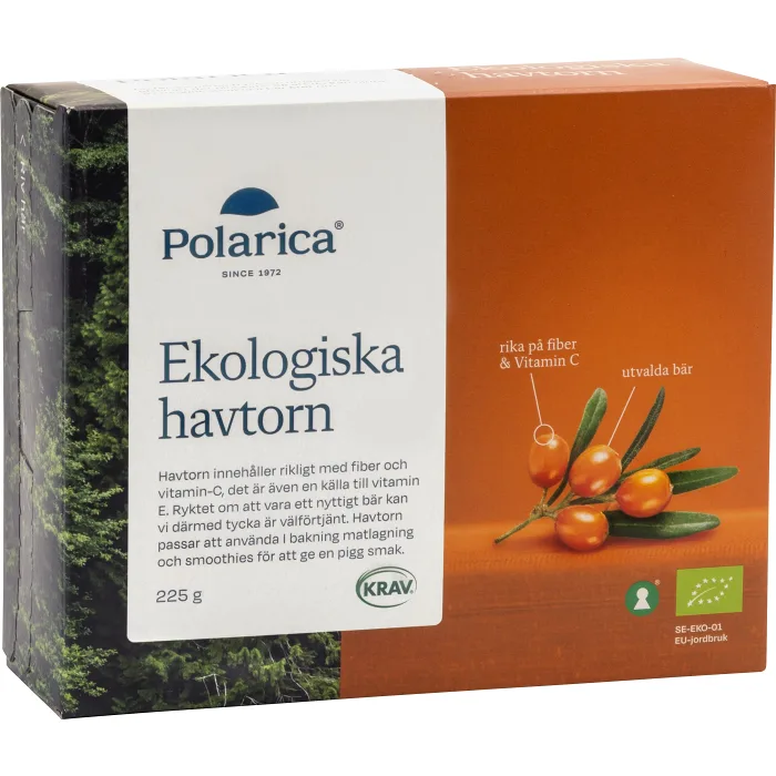 Havtorn Fryst 225g KRAV Polarica