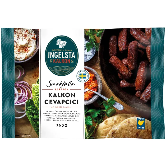 Kalkoncevapcici 360g Ingelsta kalkon