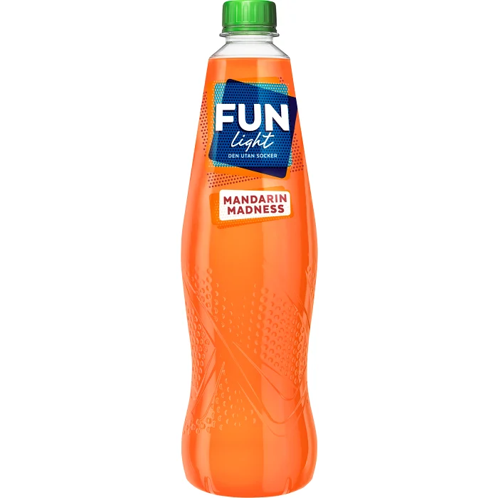 Lightdryck Mandarin Madness Sockerfri 1l Fun light