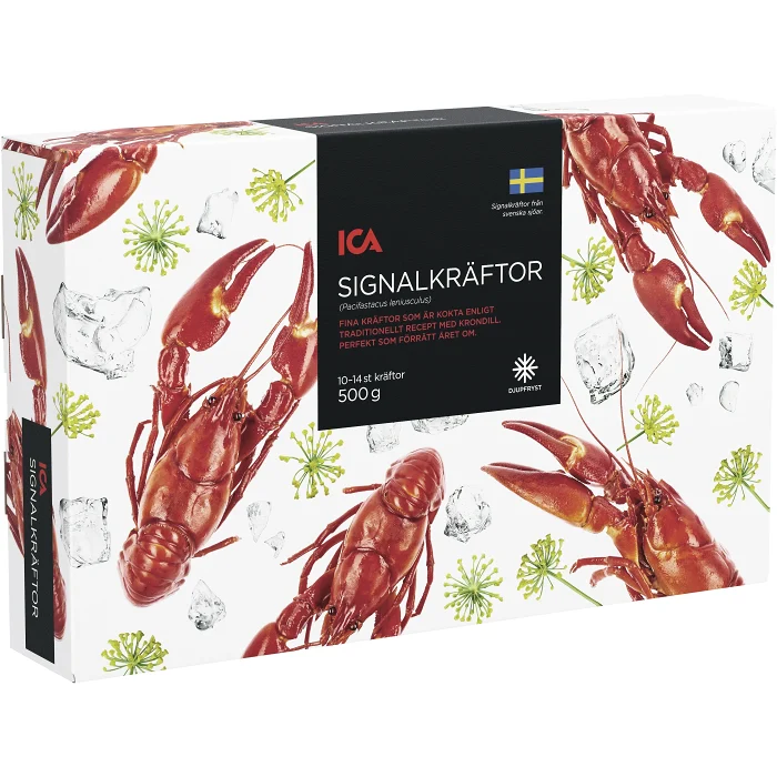 Svenska signalkräftor Fryst 500g ICA