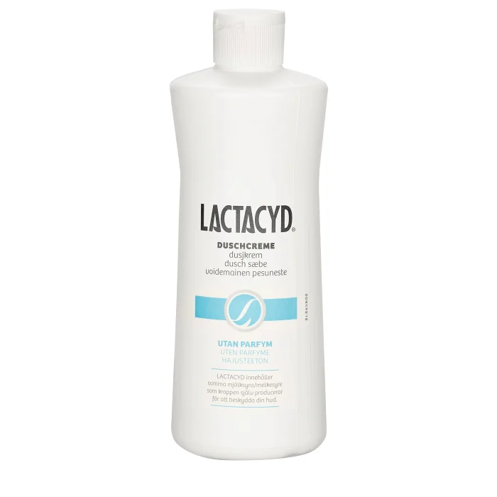 Duschkräm oparfymerad 500ml Lactacyd