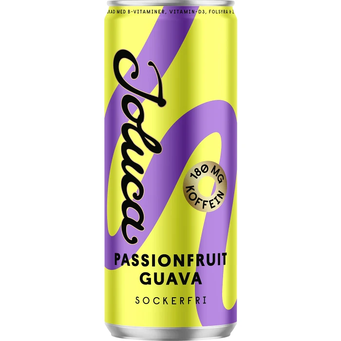 Energidryck Passionfruit Guava 33cl Joluca
