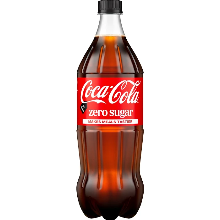 Läsk Cola Zero 1l Coca-Cola