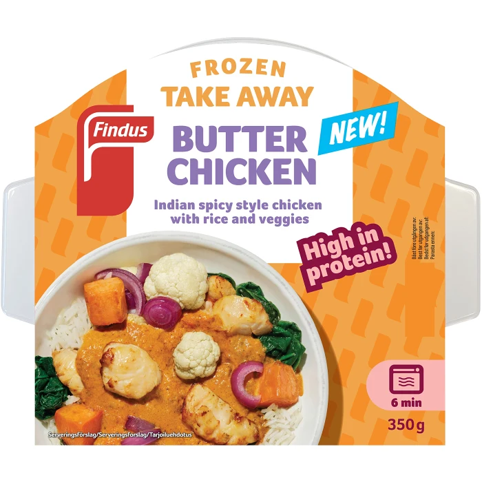 Butter chicken 350g Findus