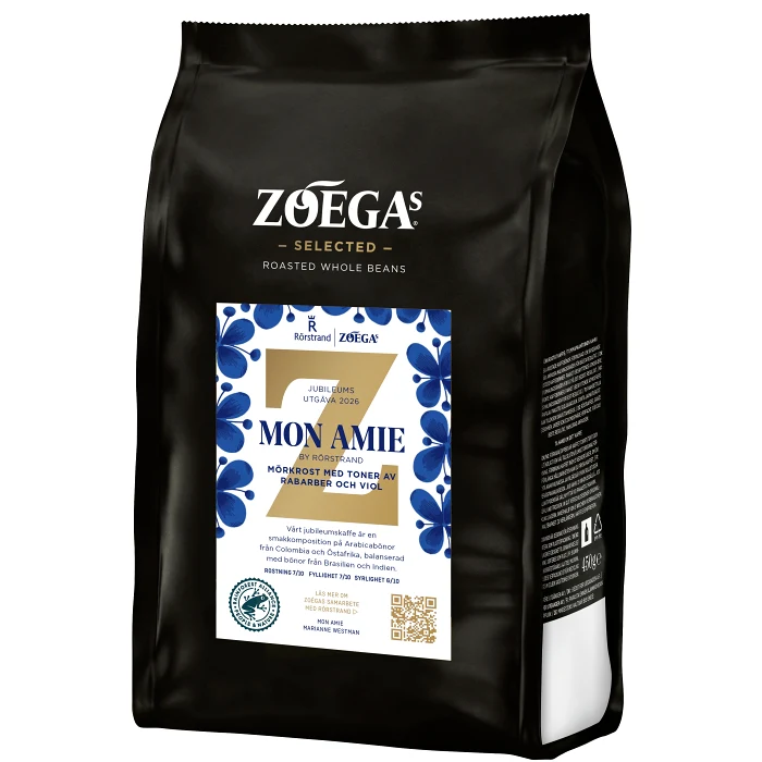 Kaffe Mon Amie Hela bönor 450g Zoegas