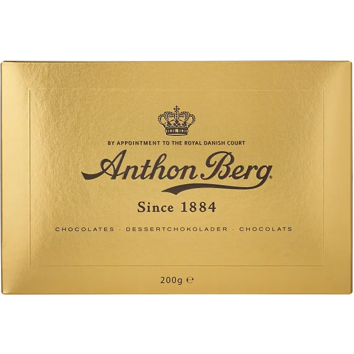 Praliner Dessertchoklad Guldask 200g Anthon Berg