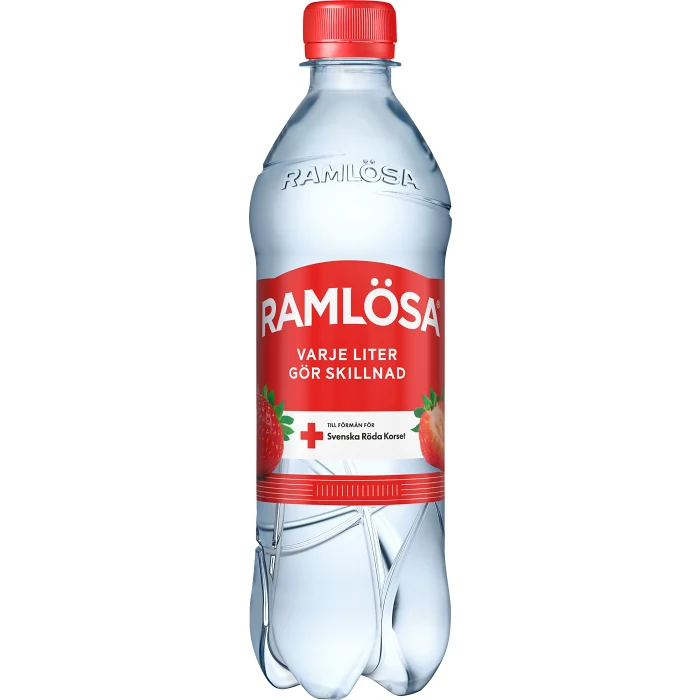 Kolsyrat Vatten Jordgubb 50cl Ramlösa