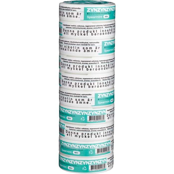 Zyn Spearmint Mi 1,5mg S1 Stock