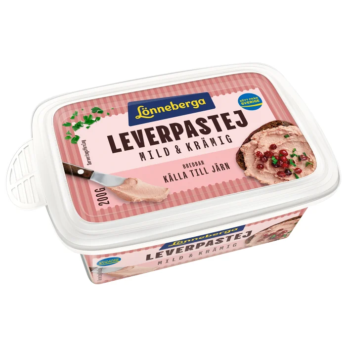 Leverpastej Mild Krämig 200g Pastejköket